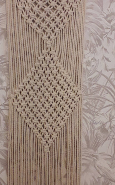 Macramé mural