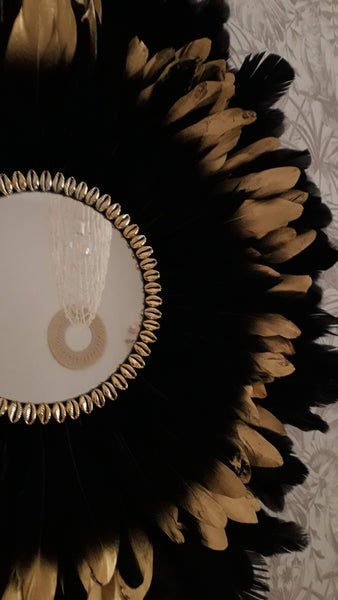 Juju Hat Plumes d'or